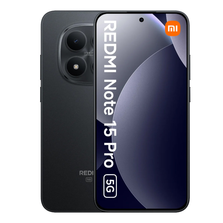 Смартфон Xiaomi Redmi Note 15 Pro 5G 8/256GB Черный (Midnight Black)