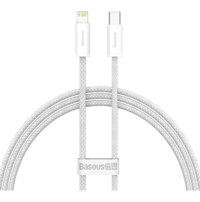Кабель Baseus Dynamic Series Fast Charging Data Cable (CALD000002) Белый | Фото 2 из 2
