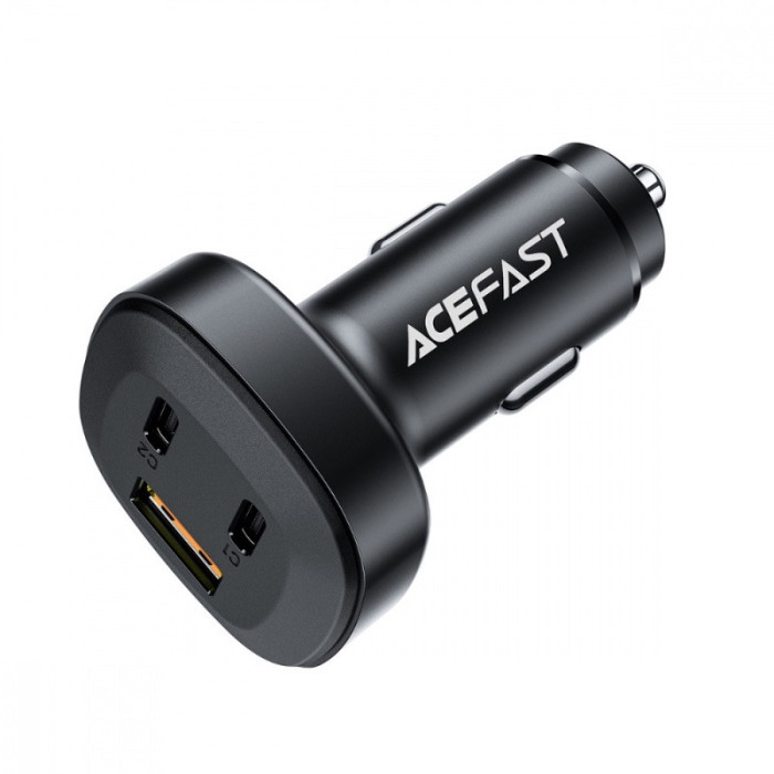 Автомобильное зарядное устройство ACEFAST B3 66W USB-C+USB-С+USB | Фото 2 из 2