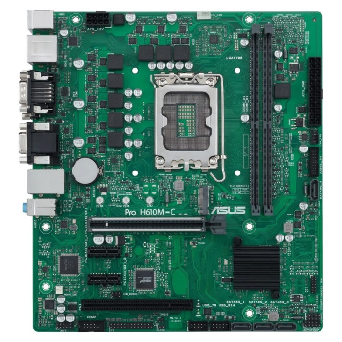 Материнская плата ASUS PRO H610M-C-CSM | Фото 1 из 1