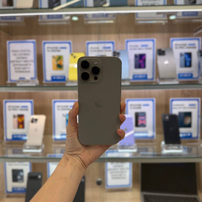 Уценка Смартфон Apple iPhone 16 Pro Max 256GB Натуральный титан nano SIM + eSIM | Фото 1 из 5