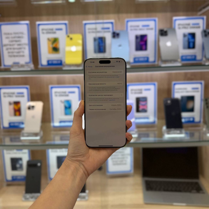 Уценка Смартфон Apple iPhone 16 Pro Max 256GB Натуральный титан nano SIM + eSIM | Фото 4 из 5
