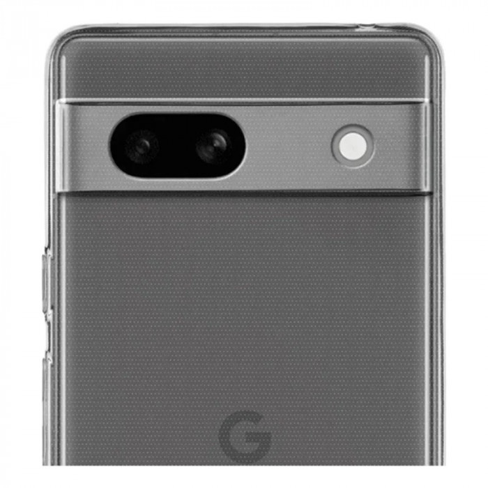 Чехол силиконовый для Google Pixel 7a Прозрачный | Фото 2 из 5