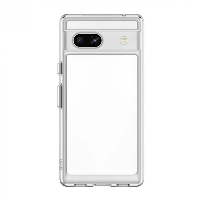 Чехол силиконовый для Google Pixel 7a Прозрачный | Фото 4 из 5