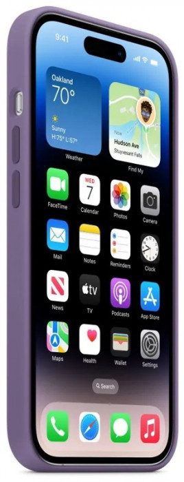 Чехол Silicone Case with Magsafe для iPhone 14 Pro Сиреневый (Iris) | Фото 3 из 4