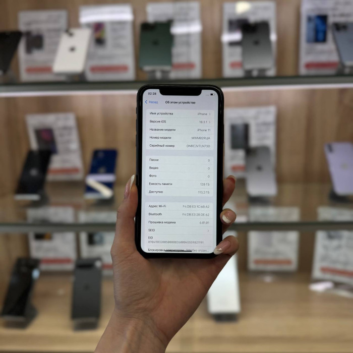 Б/у iPhone 11 128GB Black RU | Фото 2 из 5