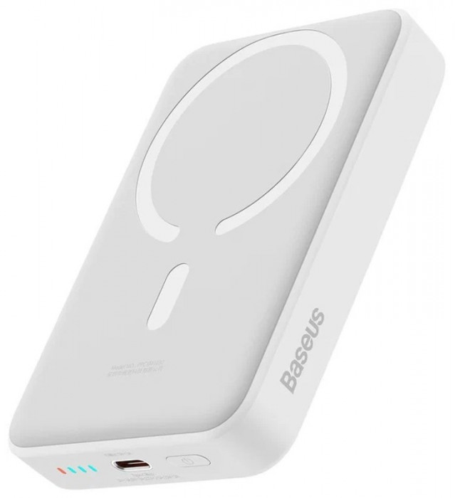 Внешний аккумулятор Baseus Magnetic Mini Wireless Fast Charge Power Bank 10000mAh 30w (PPCX110002) | Фото 10 из 10