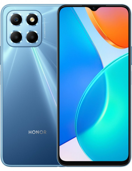 Смартфон Honor X6 4/64GB Синий (Ocean Blue) (Blue) | Фото 1 из 7