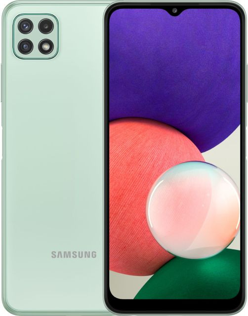 Смартфон Samsung Galaxy A22S 4/128GB Мятный (Mint Green) EAC | Фото 1 из 6