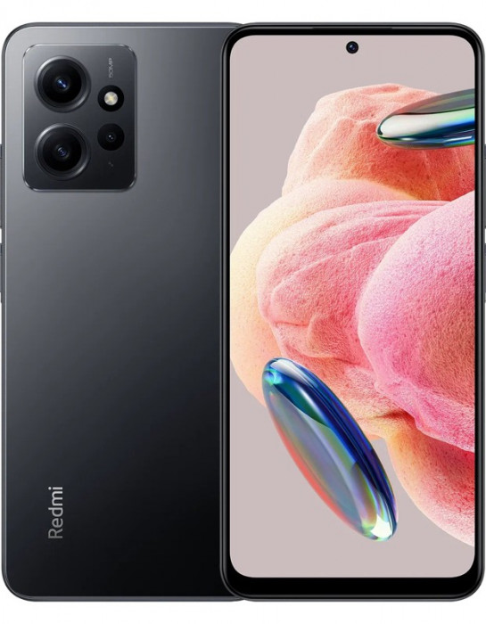 Смартфон Xiaomi Redmi Note 12 4G 6/128GB Черный (Midnight Black) EAC | Фото 1 из 13