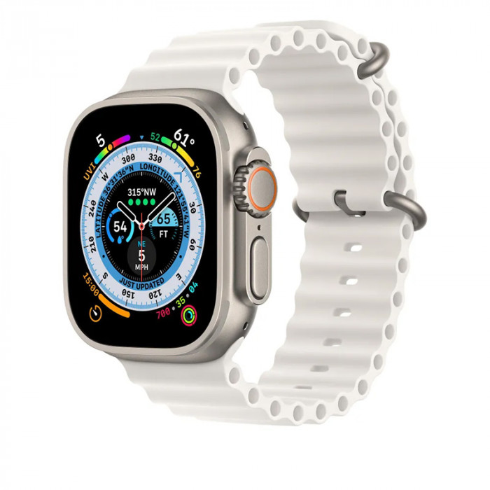 Ремешок для Apple Watch 38/40/41mm Ocean Band Белый | Фото 1 из 2