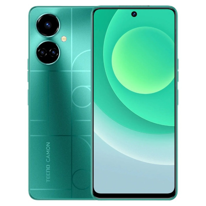 Смартфон Tecno Camon 19 6/128GB Зеленый (Memphis Green) EAC