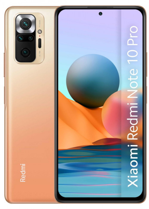 Смартфон Xiaomi Redmi Note 10 Pro 6/128GB Бронзовый (Gradient Bronze)