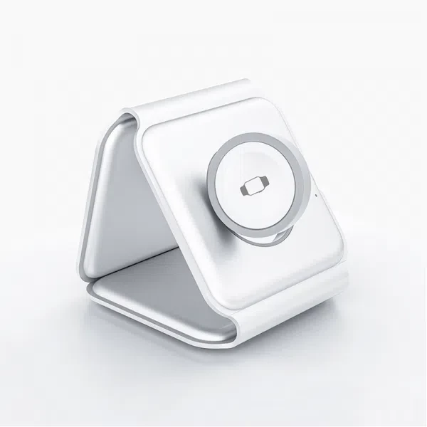 Беспроводное зарядное устройство WiWU Power Air 3-in-1 (M6) Белый | Фото 3 из 3