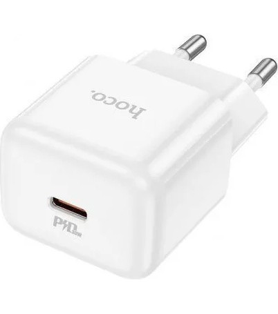 Зарядное устройство Hoco N32 USB-C, 30W Белый | Фото 2 из 2