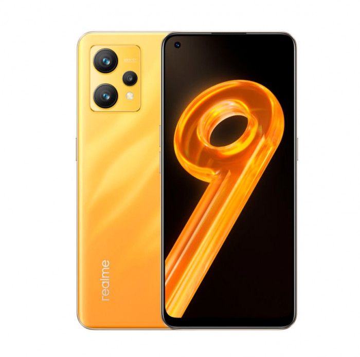 Смартфон Realme 9 6/128GB Желтый (Gold) EAC | Фото 1 из 5