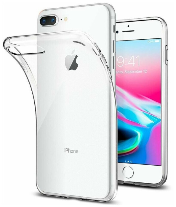 Чехол-накладка силиконовая для iPhone 7 с зеркальной рамкой | Фото 2 из 2