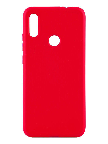 Чехол Silicone Cover для Xiaomi Redmi Note 7 Красный | Фото 2 из 2