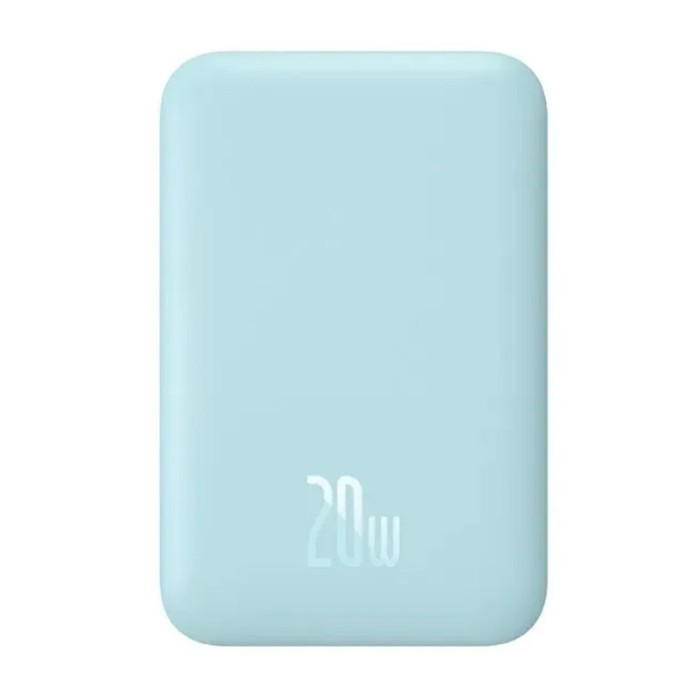 Внешний аккумулятор Baseus Power Bank MagSafe 6000mAh 20W Голубой (PPCX020003) | Фото 3 из 3