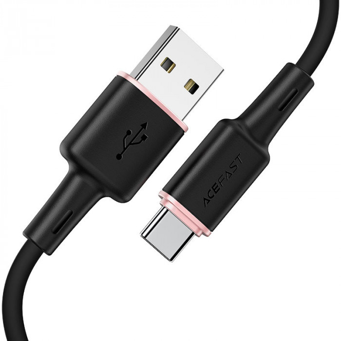 Кабель ACEFAST C2-04 USB-A - USB-C Черный