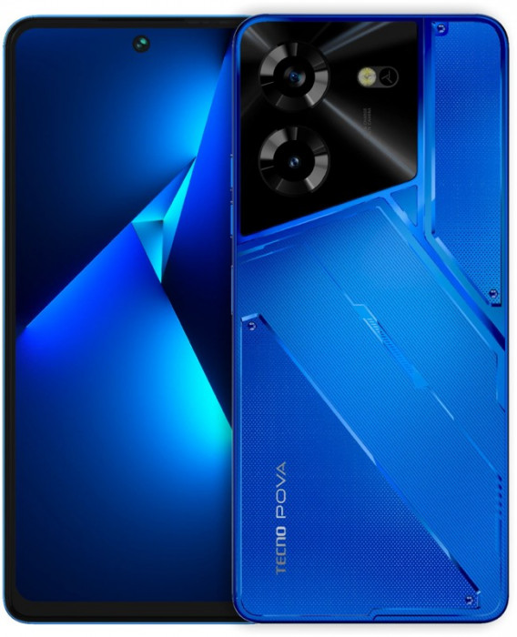 Смартфон Tecno Pova 5 8/256GB Синий (Hurricane Blue) EAC | Фото 1 из 7