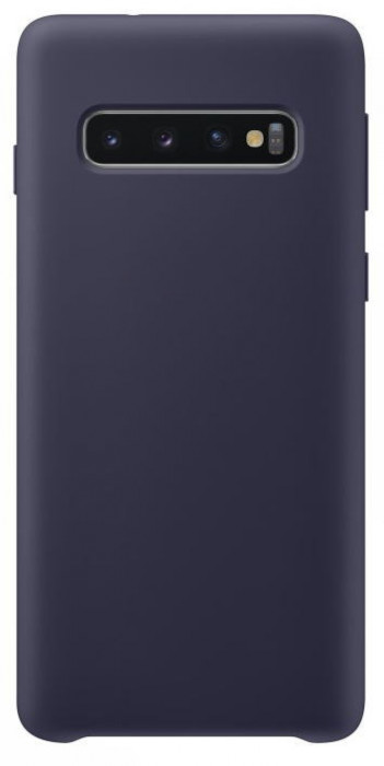 Чехол Samsung Silicone Cover для Samsung Galaxy S10 Синий | Фото 1 из 3