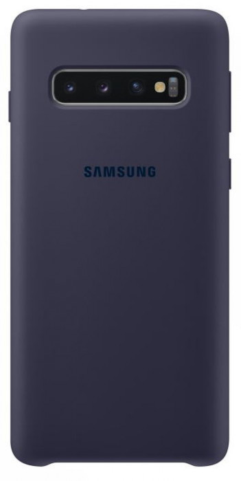 Чехол Samsung Silicone Cover для Samsung Galaxy S10 Синий | Фото 2 из 3
