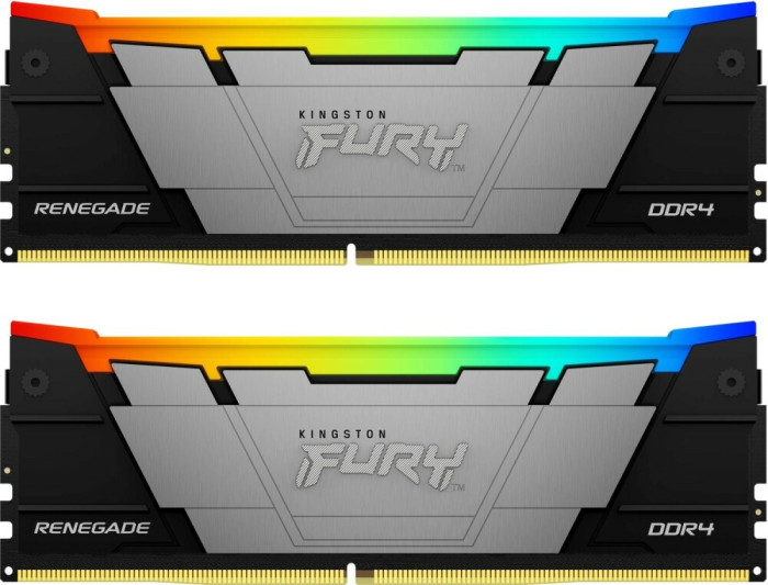 Оперативная память 16Gb DDR4 4600 MHz Kingston Fury Renegade RGB (KF446C19RB2AK2/16) (2x8Gb KIT)