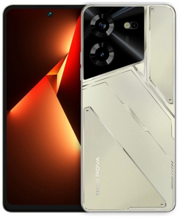 Смартфон Tecno Pova 5 8/256GB Золотой (Amber Gold) EAC | Фото 8 из 8