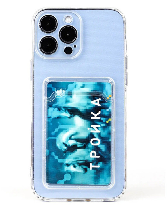 Чехол CBW Protection Case для iPhone 14 Pro Прозрачный | Фото 2 из 2