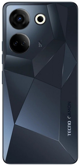 Смартфон Tecno Camon 20 8/256GB Черный (Black) EAC | Фото 7 из 12