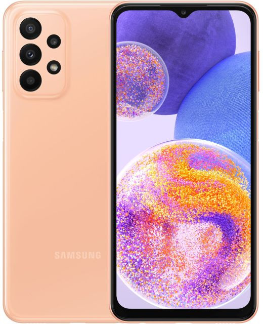 Смартфон Samsung Galaxy A23 4/128GB Персиковый (Peach) | Фото 1 из 7