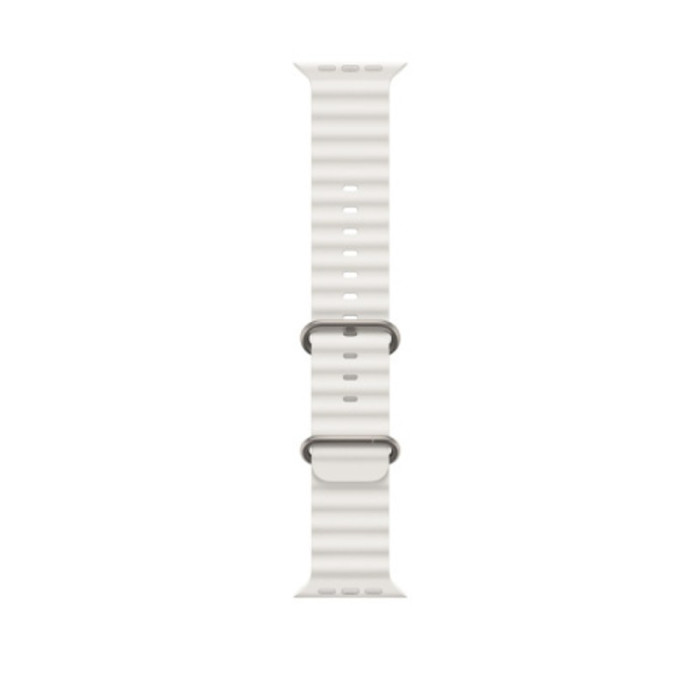 Умные часы Apple Watch Ultra 49mm GPS + Cellular Titanium Case with Starlight Ocean Band | Фото 3 из 4