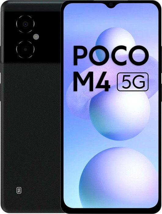 Смартфон Poco M4 5G 4/64GB Черный (Black) | Фото 4 из 4