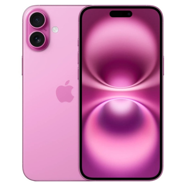 Смартфон Apple iPhone 16 128GB Розовый (Pink) nano SIM + eSIM (Без RuStore)