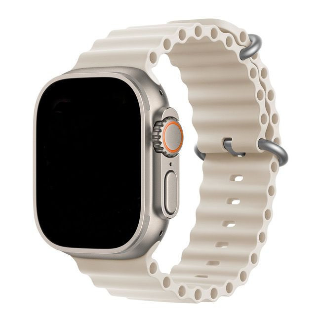 Ремешок Ocean band для Apple Watch 42/44/45/49mm Серебро (Starlight) | Фото 2 из 2