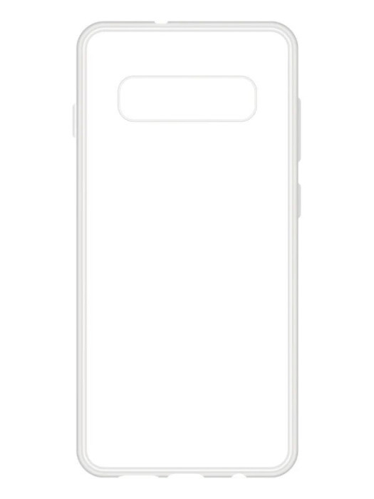 Силиконовая накладка для Samsung Galaxy S10 Plus Прозрачная | Фото 2 из 2