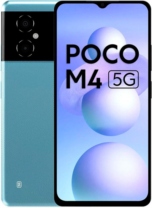 Смартфон Poco M4 5G 4/64GB Синий (Blue) | Фото 1 из 4