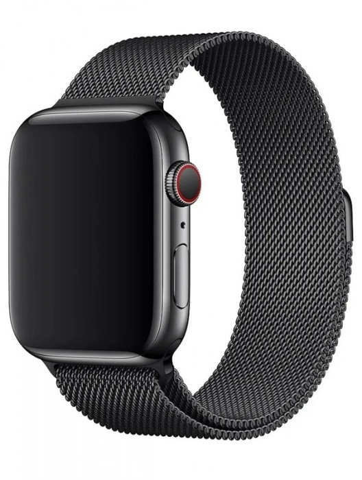 Ремешок Milanese Loop для Apple Watch 38/40/41mm Графит