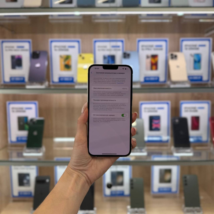 Б/у Смартфон Apple iPhone 13 Pro Max 256GB Silver | Фото 4 из 5