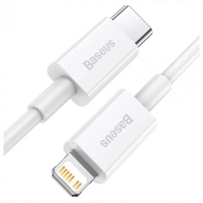 Кабель Baseus Superior Series Fast Charging Data Cable Type-C - Lightning PD 20W (CATLYS-B02) 1,5m Белый | Фото 2 из 4