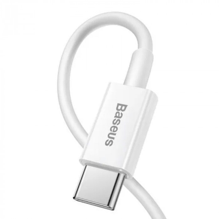 Кабель Baseus Superior Series Fast Charging Data Cable Type-C - Lightning PD 20W (CATLYS-B02) 1,5m Белый | Фото 3 из 4