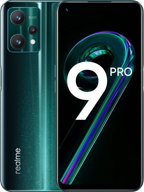 Смартфон Realme 9 Pro 8/128GB Зеленый (Aurora Green) EAC | Фото 1 из 7