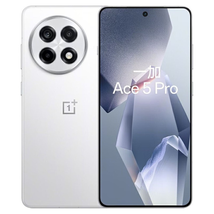 Смартфон OnePlus Ace 5 Pro 16/512GB Белый | Фото 1 из 3