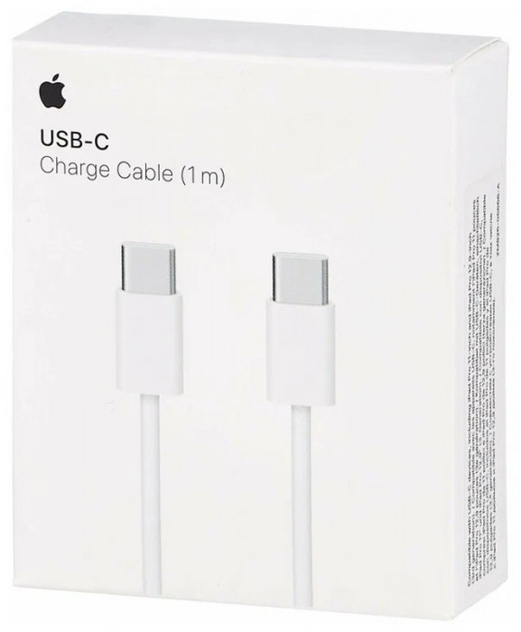 Кабель Apple USB Type-C - USB Type-C 60W (A2795) 1м