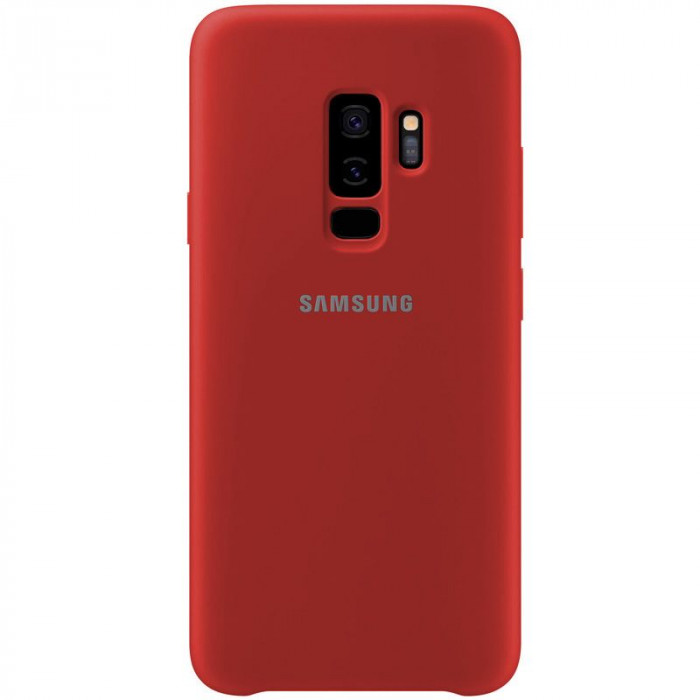 Чехол-накладка Silicone Cover для Samsung Galaxy S9 Красный | Фото 2 из 3