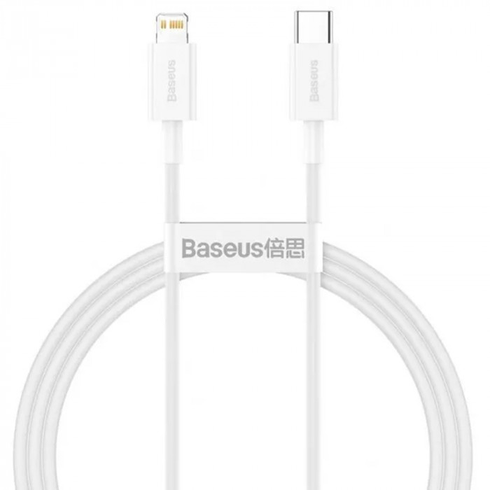 Кабель Baseus Superior Series Fast Charging Data Cable Type-C - Lightning PD 20W (CATLYS-C02) 2m Белый | Фото 1 из 4