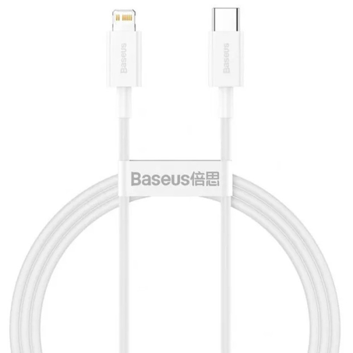 Кабель Baseus Superior Series Fast Charging Data Cable Type-C - Lightning PD 20W (CATLYS-C02) 2m Белый | Фото 4 из 4