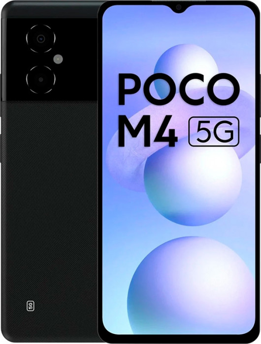 Смартфон Poco M4 5G 6/128GB Черный | Фото 1 из 4