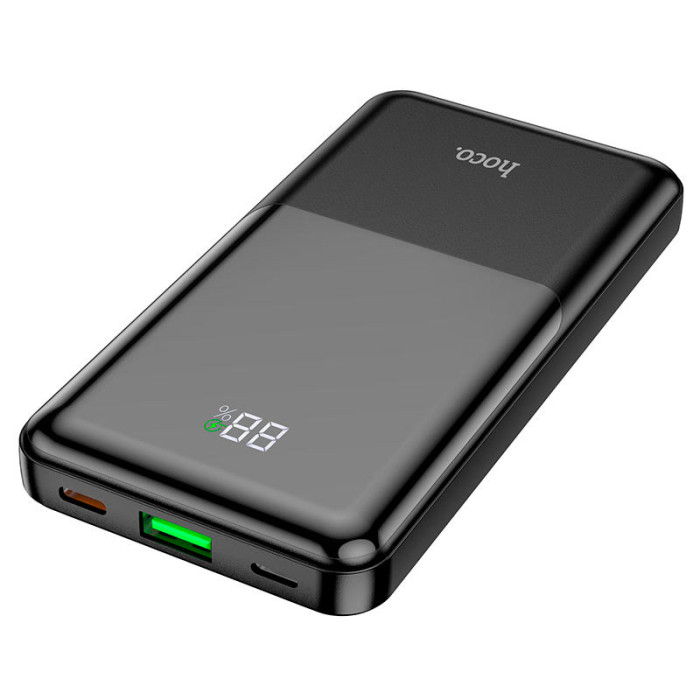 Внешний аккумулятор HOCO Q9 Shell PD20W + QC3.0 10000mAh Черный | Фото 5 из 5